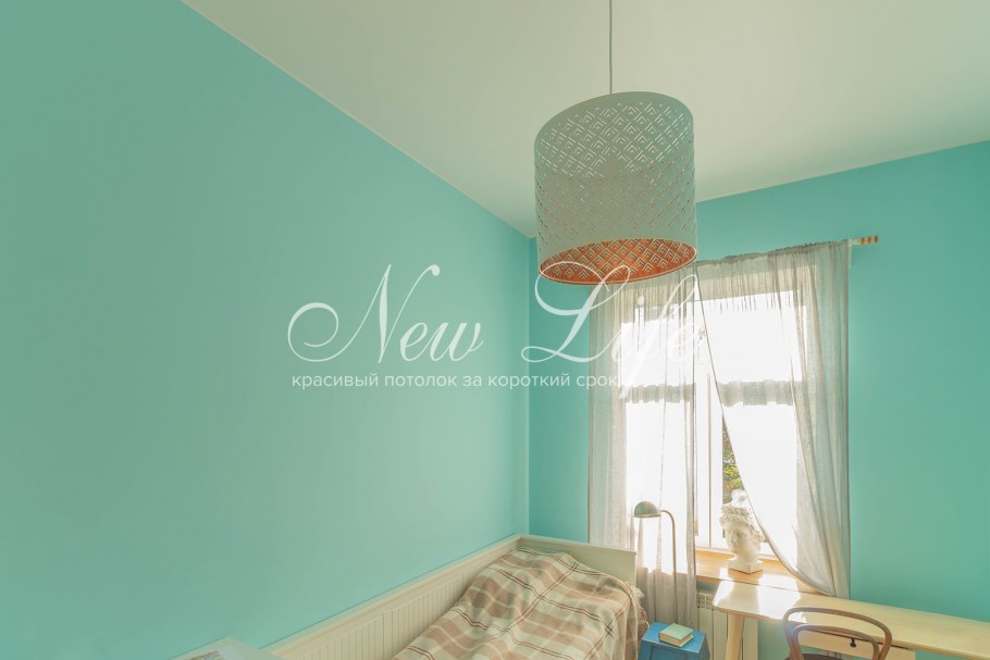 Бирюзовая спальня