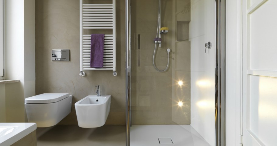 Ванные комнаты с душевой