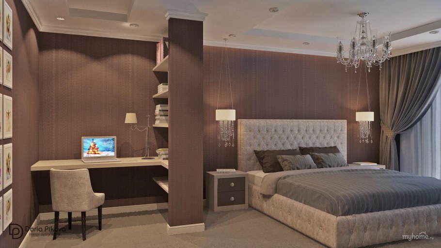 Спальня кабинет