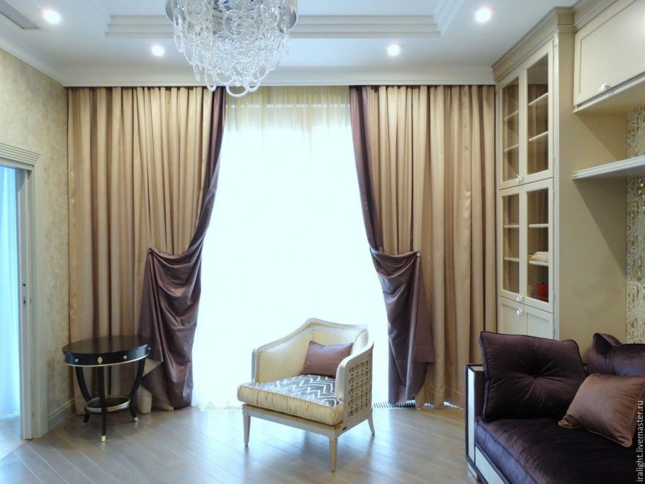 Занавески для гостиной