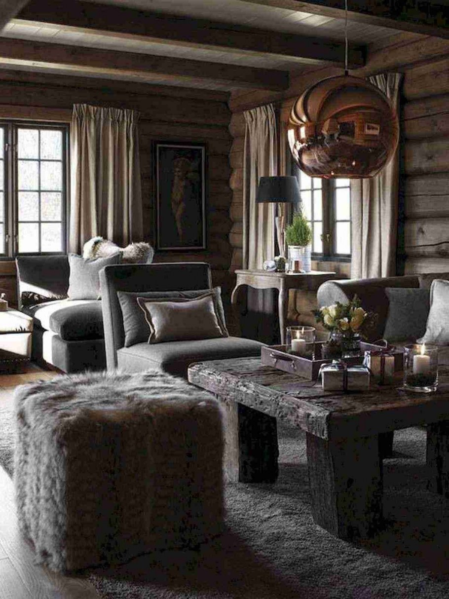 Гостиная в норвежском стиле