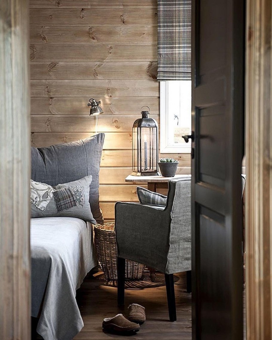 Дачный интерьер в деревенском стиле