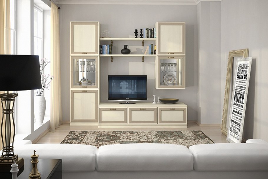 Как можно разделить гостиную Адажио