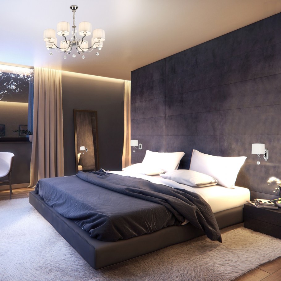 Интерьер в темных тонах