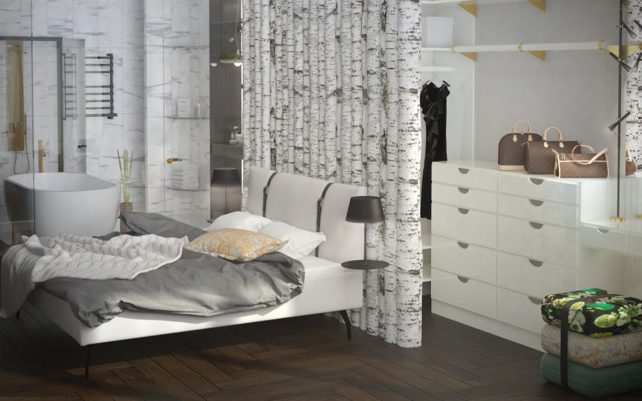 Вазы в интерьере гостиной