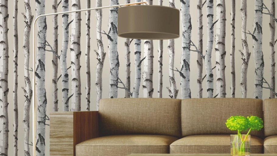 Береза в интерьере