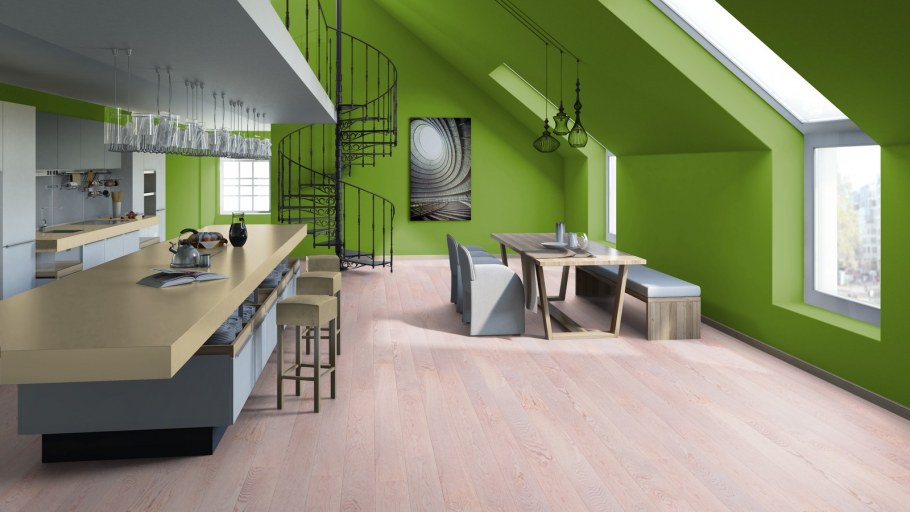 Фотообои березы в интерьере