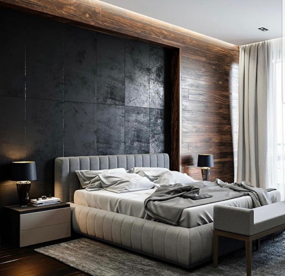 Спальня лофт 2020