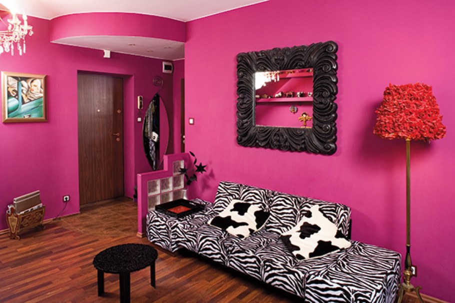 Треш гламур интерьер