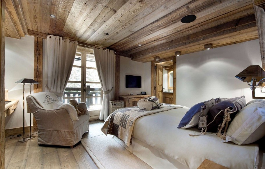 Балки в стиле Шале