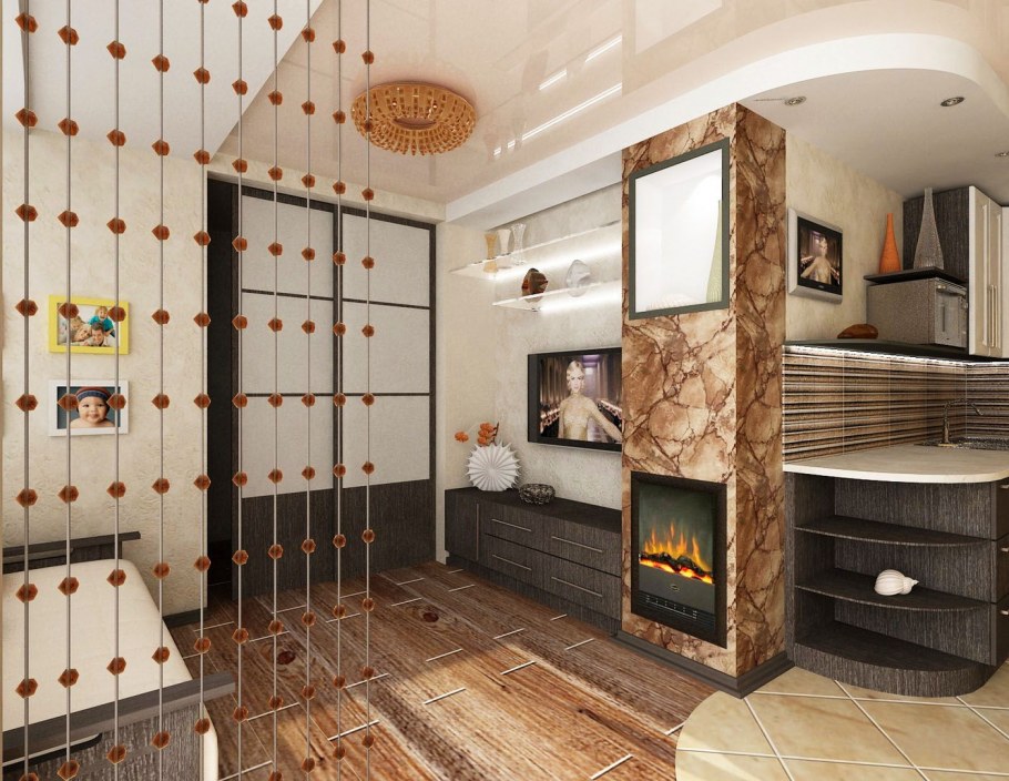 Дизайн смежных комнат