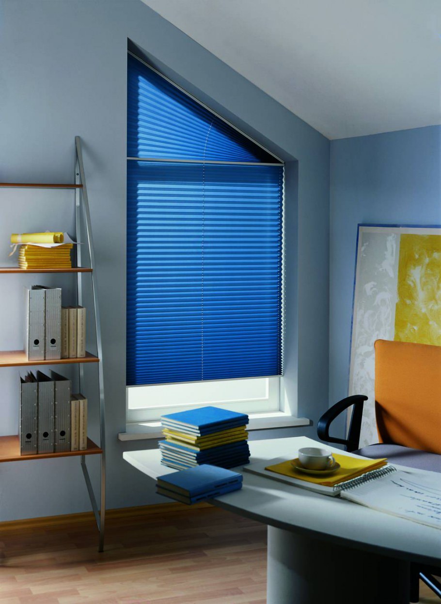 Жалюзи на треугольные окна