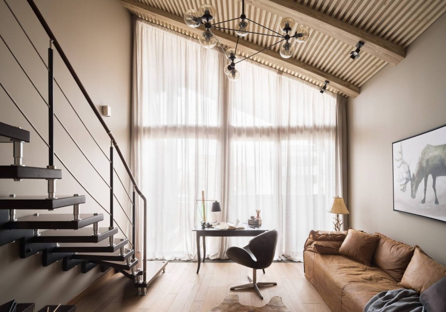 Интерьер домов Хонка