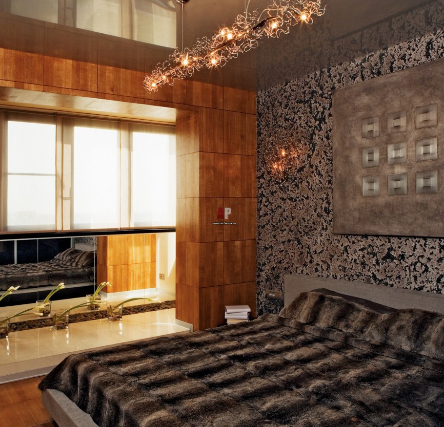 Дом с декоративной штукатуркой