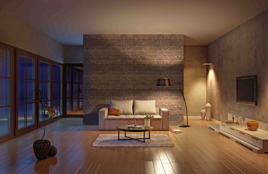 Натуральный кирпич в интерьере