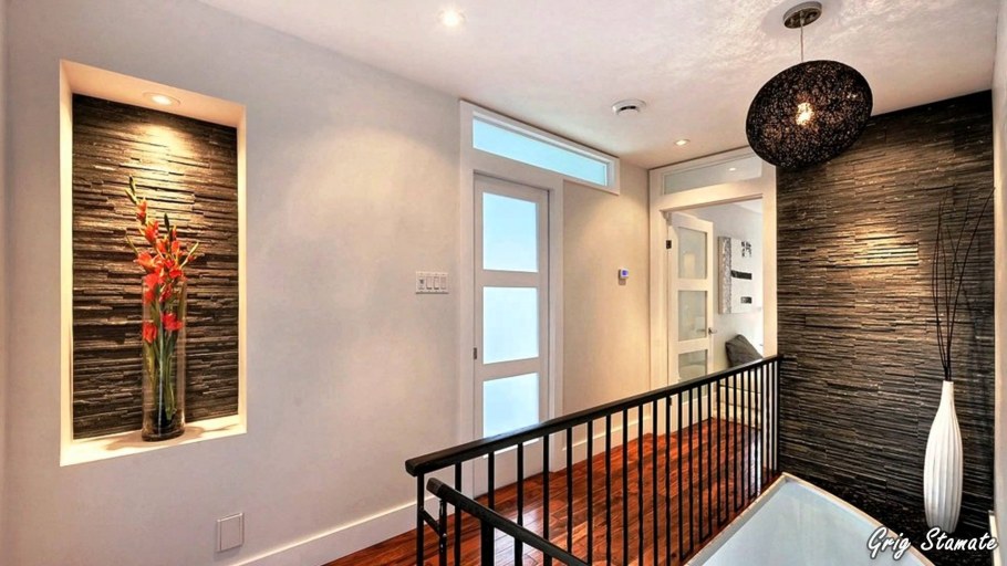 Декоративная штукатурка в гостиной