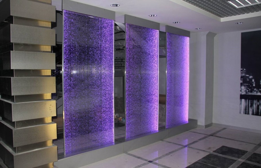 Перегородка из пузырьковых колонн