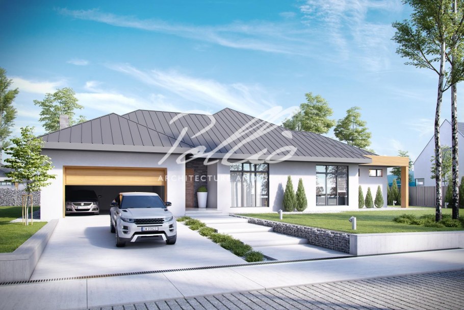 Современный деревянный интерьер