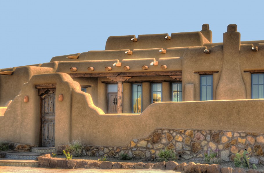 Пуэбло стиль архитектурный