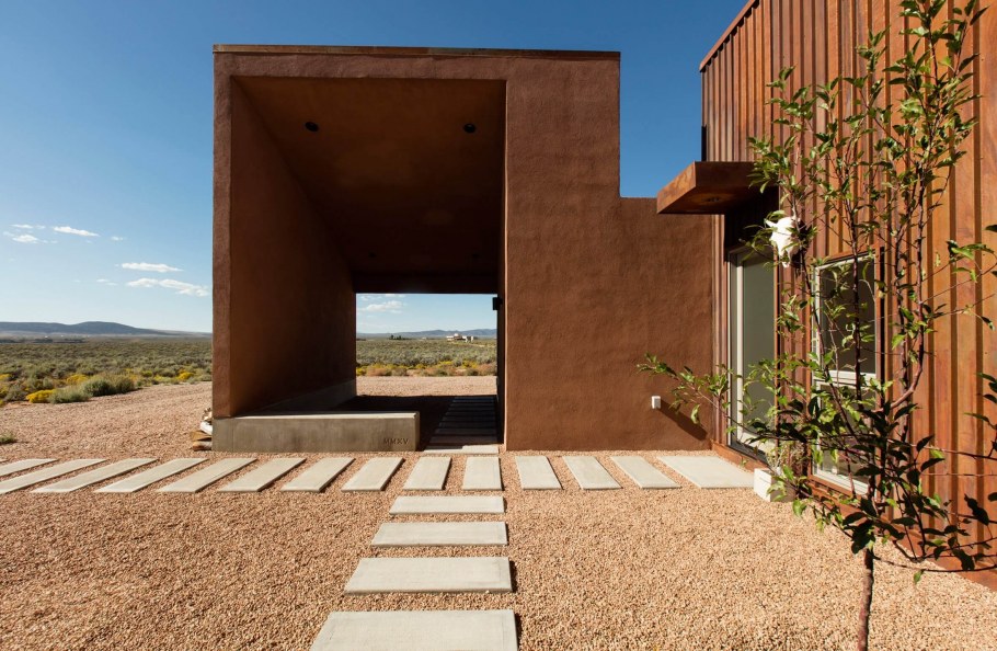 Стиль домов в Нью Мексико