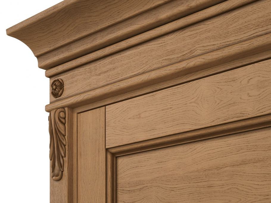 Дуб с патиной двери цвет