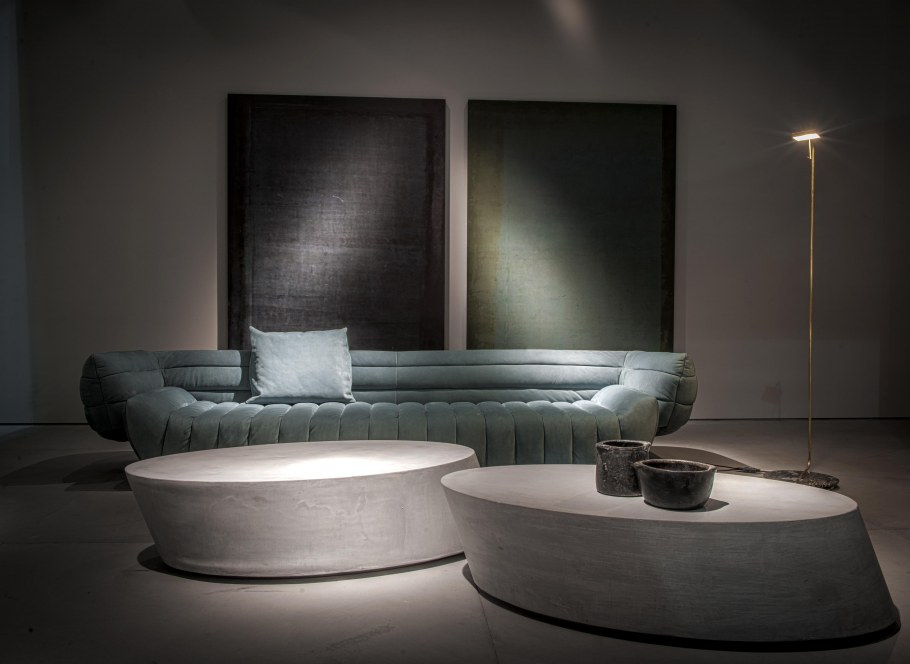 Белый диван Baxter tactile