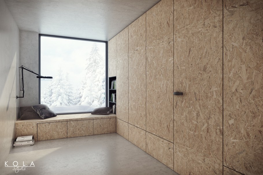 Отделка стен фанерой