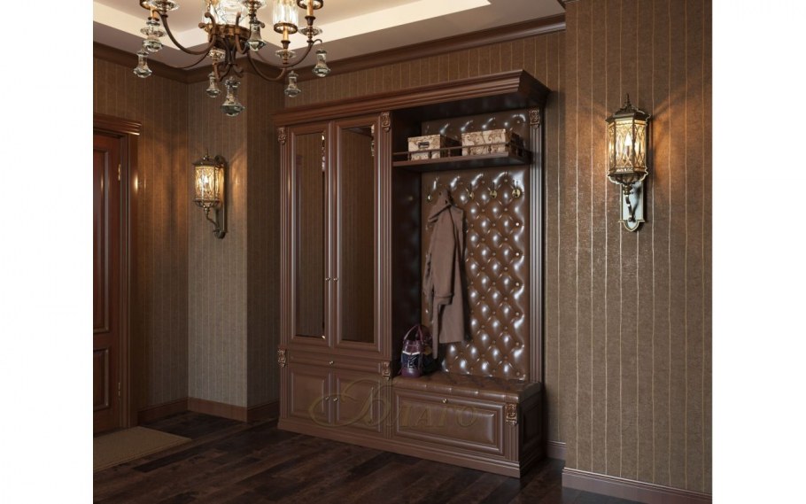 Прихожая б5.11-2 орех изумруд