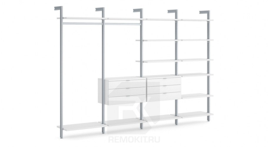 Гардеробная система ПАКС GS 350 353501