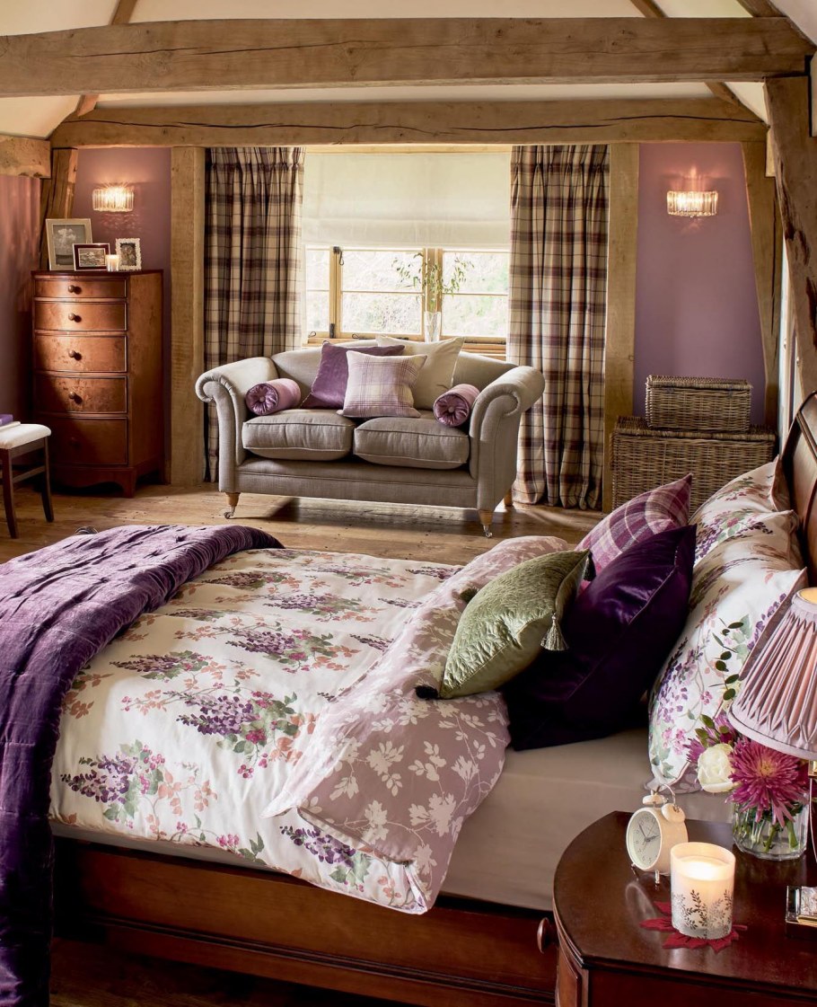 Спальня в стиле Кантри шебби