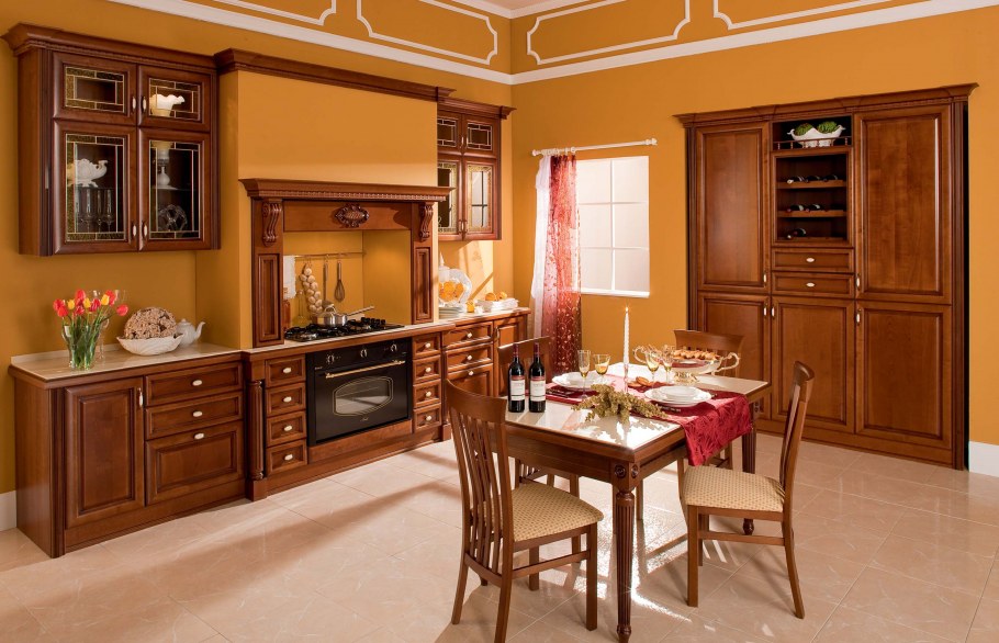 Кухня фасад Луизиана массив