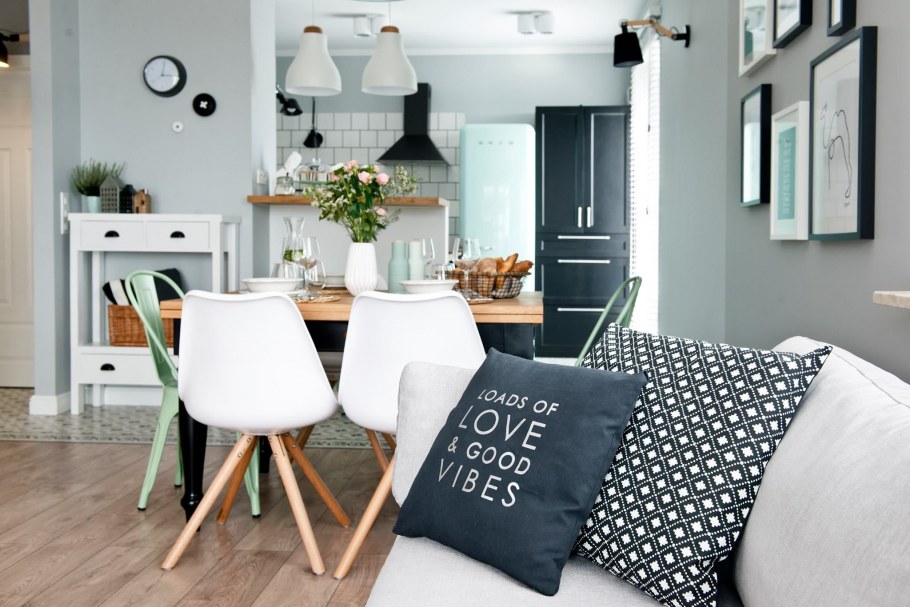 Скандинавский стиль с акцентами