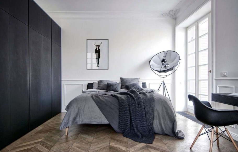 Скандинавский стиль в серых тонах