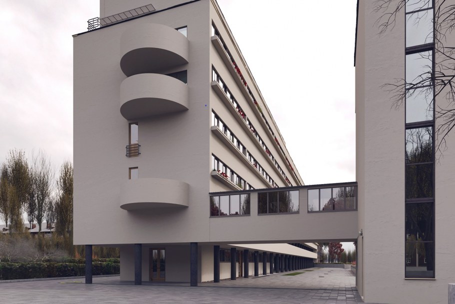 Моисей Гинзбург дом Наркомфина