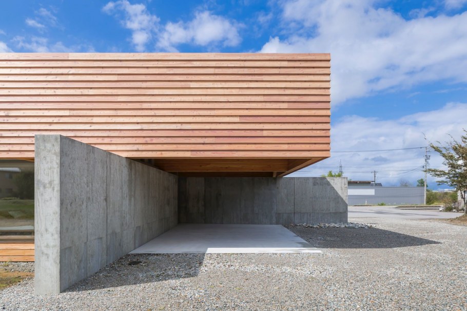 Одноэтажный дом в стиле Минимализм