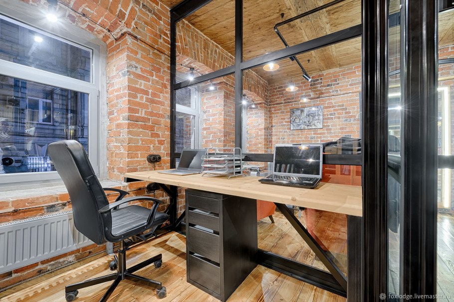 Компьютерный стол лофт Индастриал