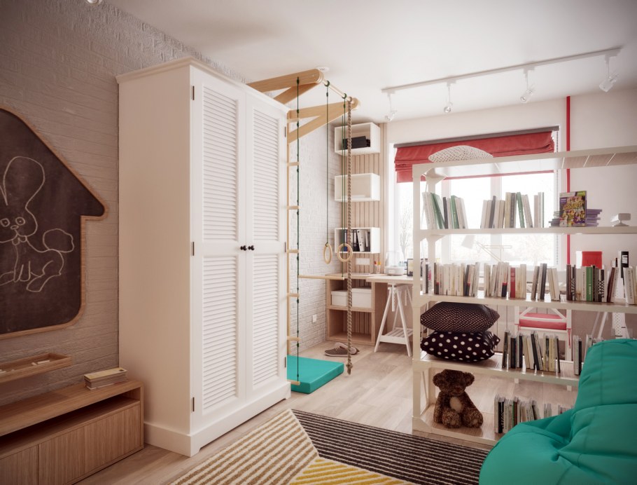 Детская комната в галерее