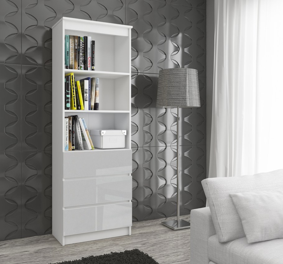 Книжный стеллаж дуб сонома