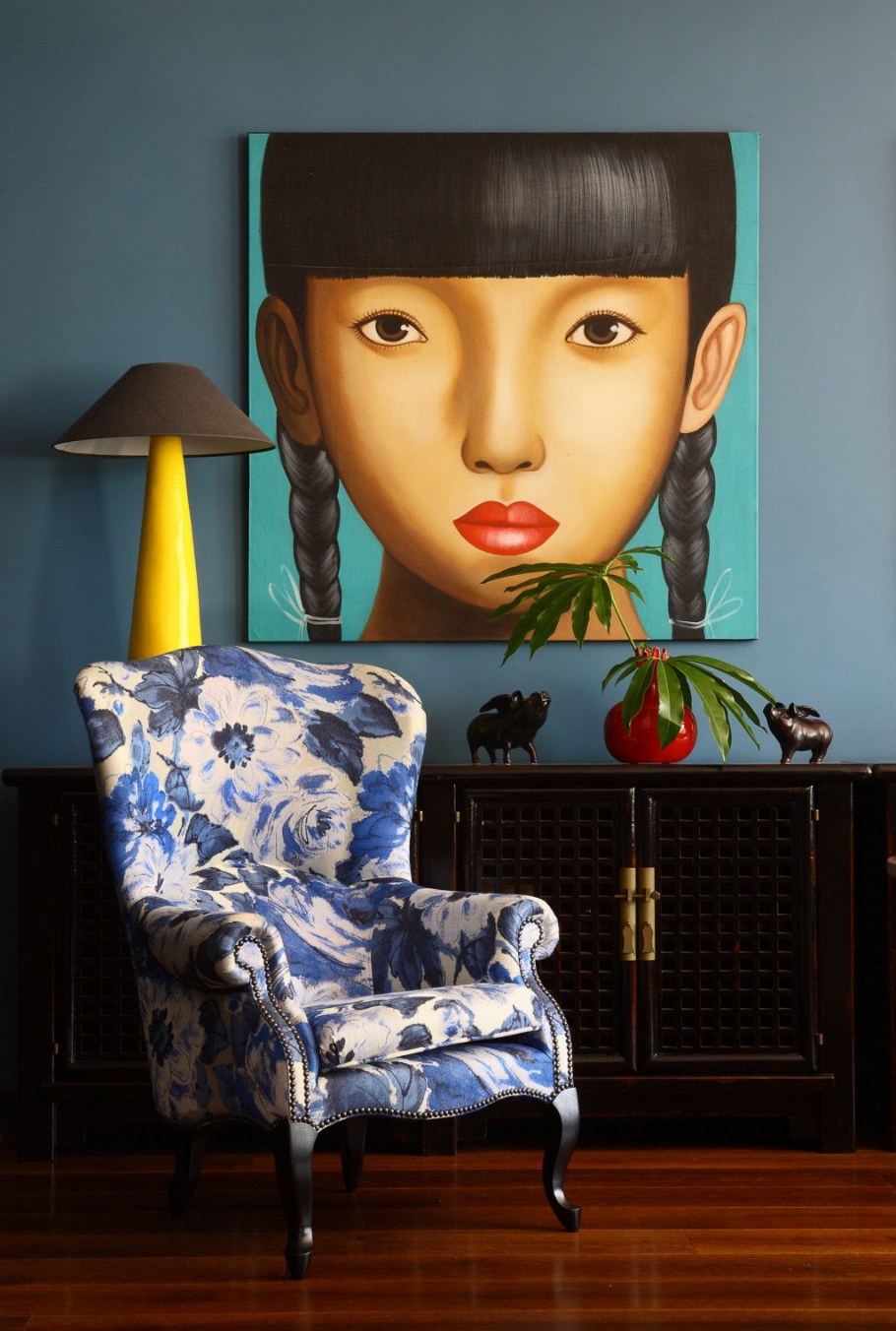 Портрет в интерьере