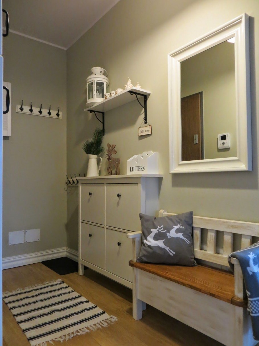 Икеа мебель ХЕМНЭС для прихожей