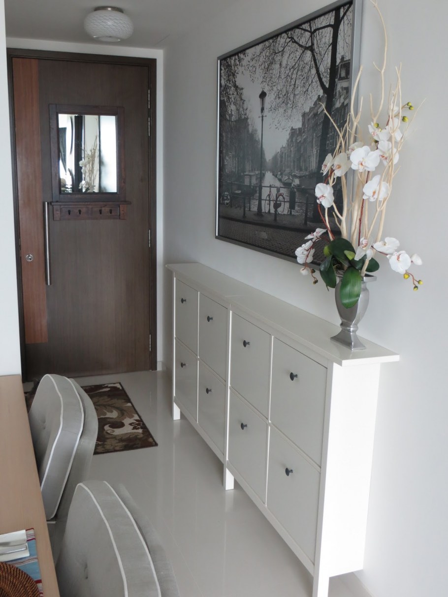 Обувница ХЕМНЭС икеа в интерьере