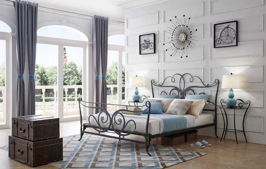 Кровать в стиле Прованс