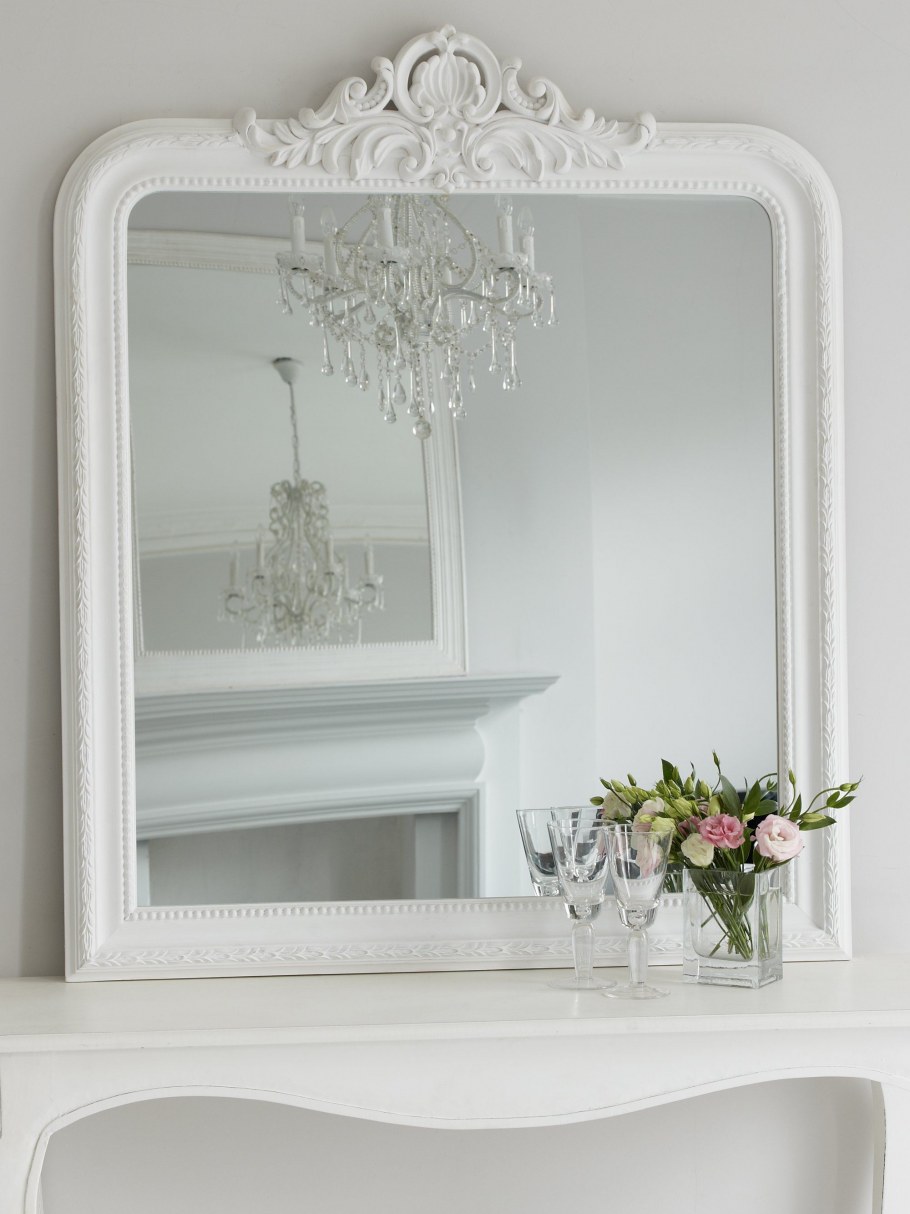 Зеркало шебби Шик зеленый