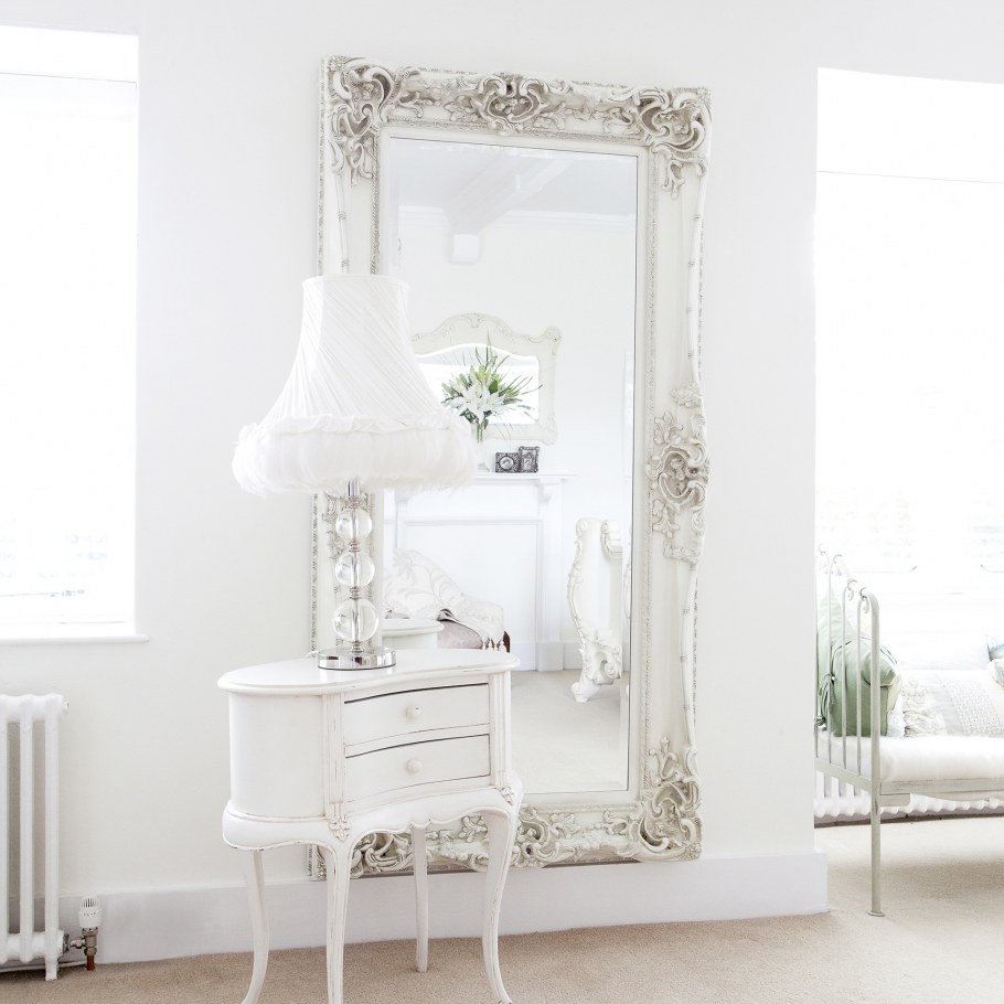 Зеркало шебби Шик с птичками