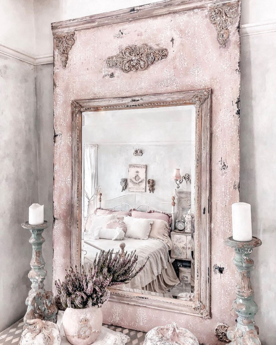 Зеркало шебби Шик