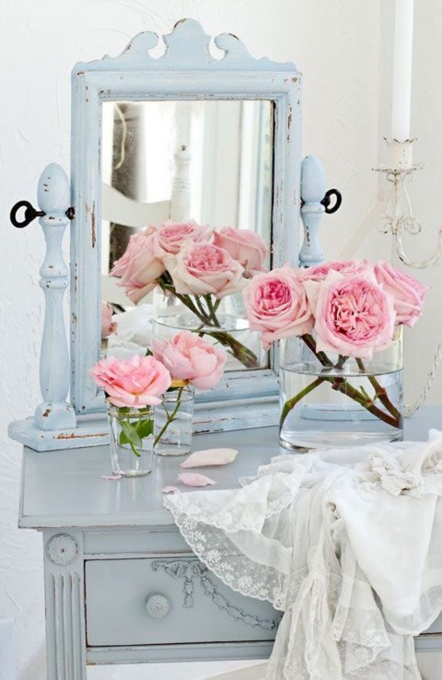 Шебби Шик в голубом цвете