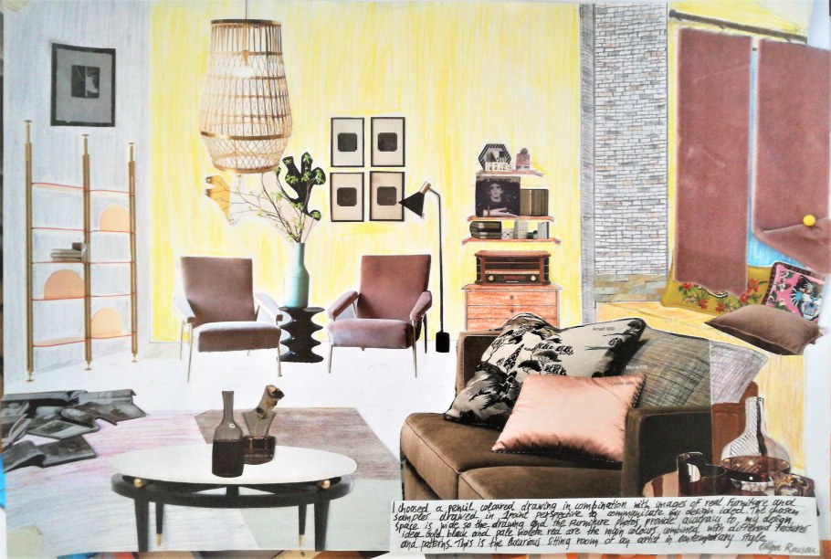 Коллаж комнаты