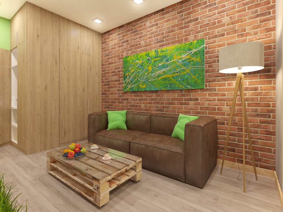 Офис в стиле эколофт