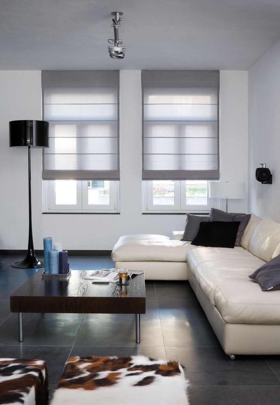 Гостиная без штор