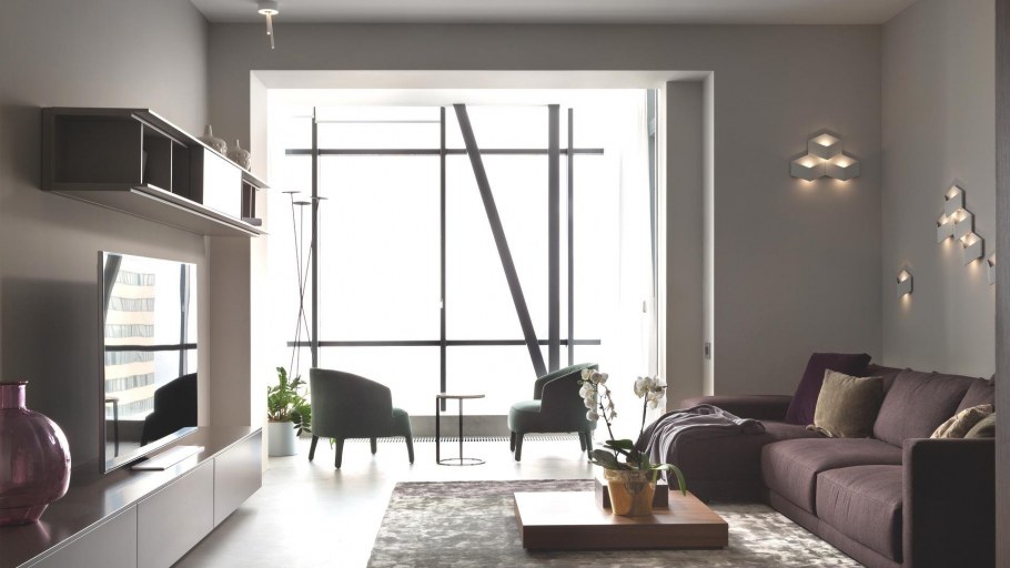 Интерьер без штор